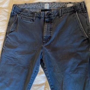 Gap Navy Khaki pants 36x36 Slim
